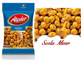 Soslu Mısır Ateşler Kuruyemiş